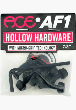 Allen 7/8 AF1 Hollow Bolts with Grippers black Vorderansicht