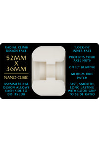 Dragons Nano Cubic Anderson 97A Asymmetrical offwhite Rueckenansicht