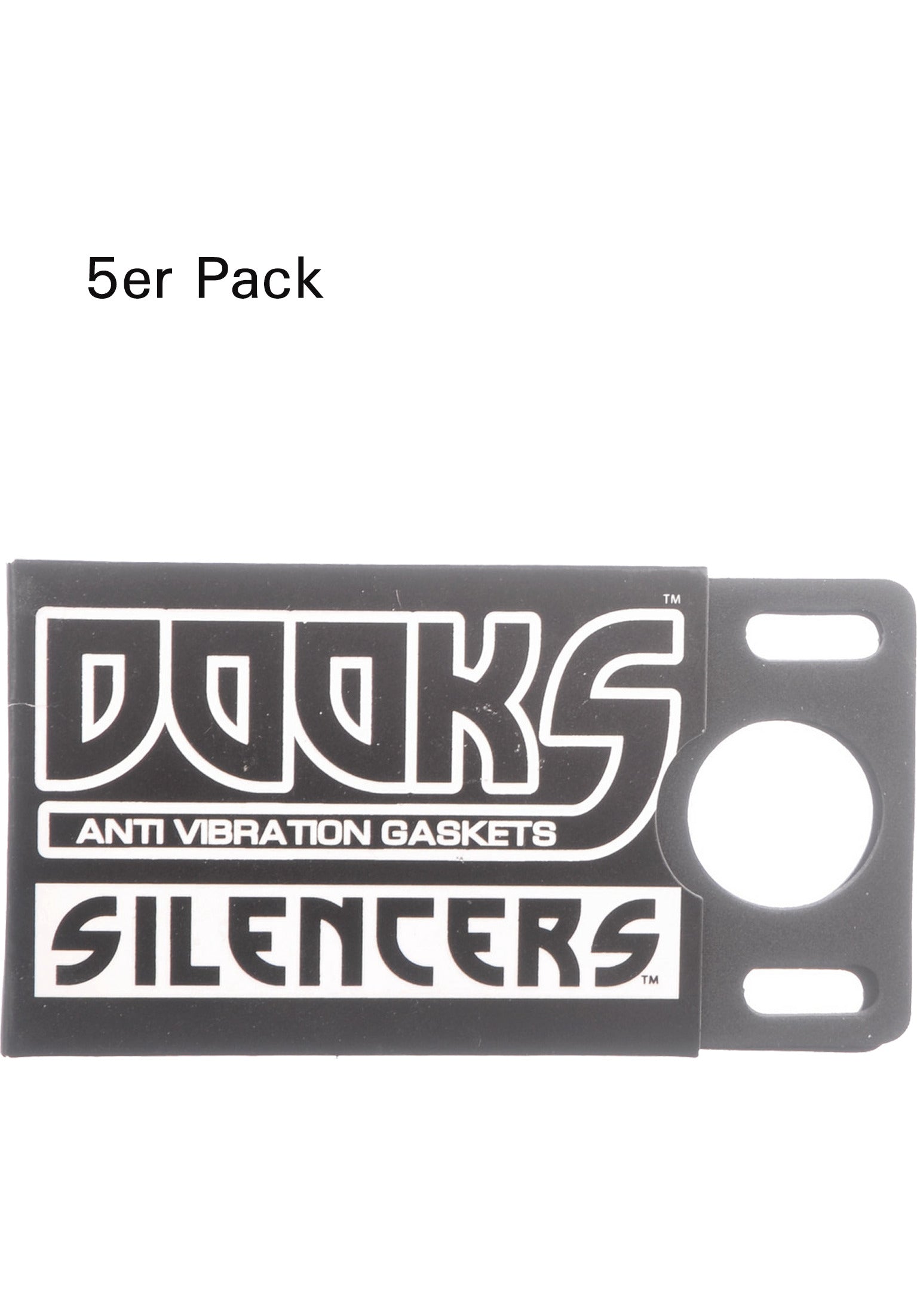 1/16 Universal Silencers 5er black Vorderansicht