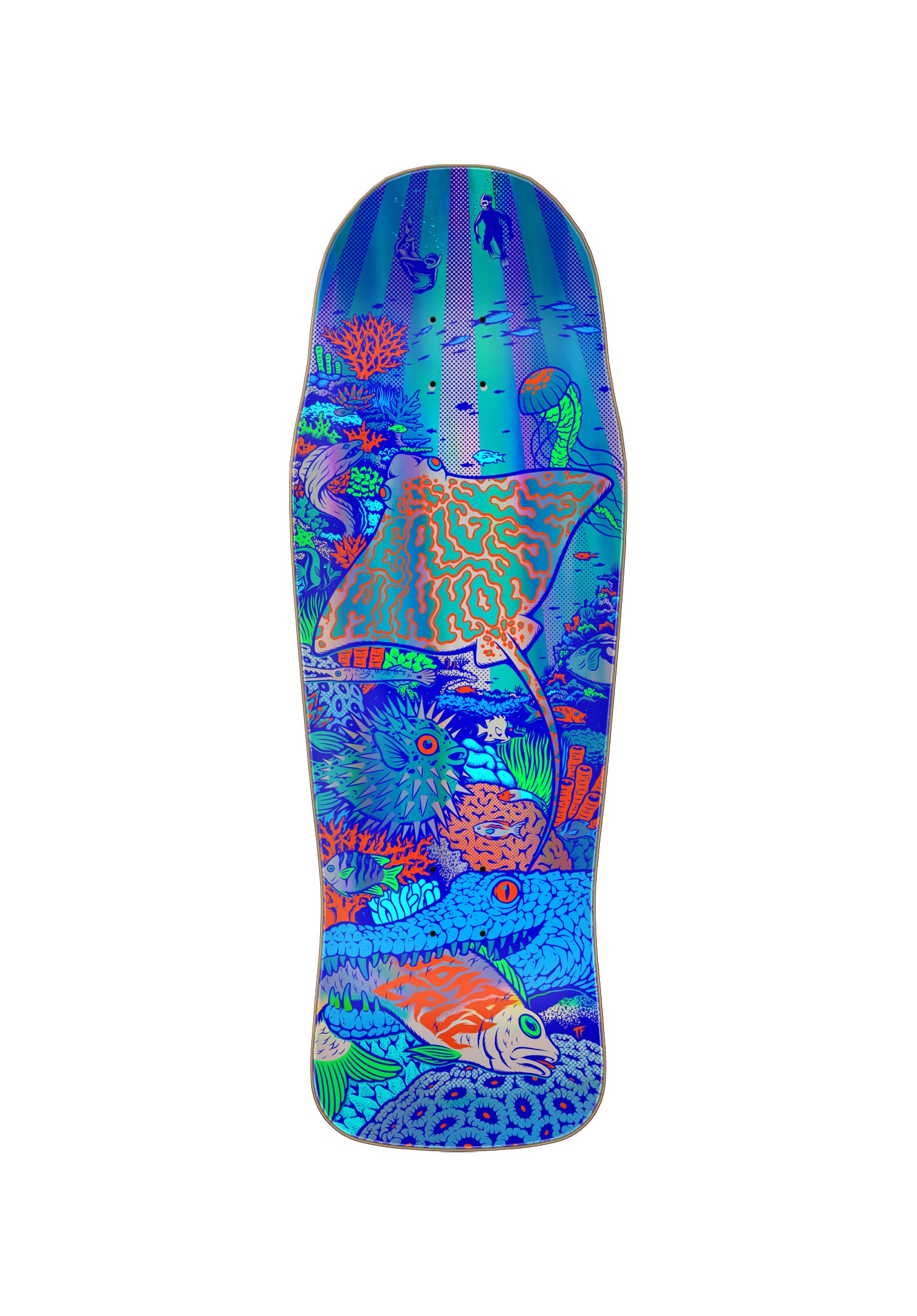 Winkowski Aquatic Pro Shaped blue Vorderansicht