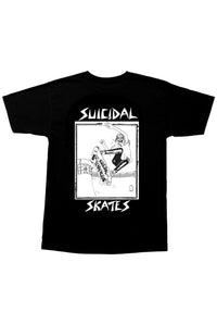 Skates Pool Skater black-white Rueckenansicht