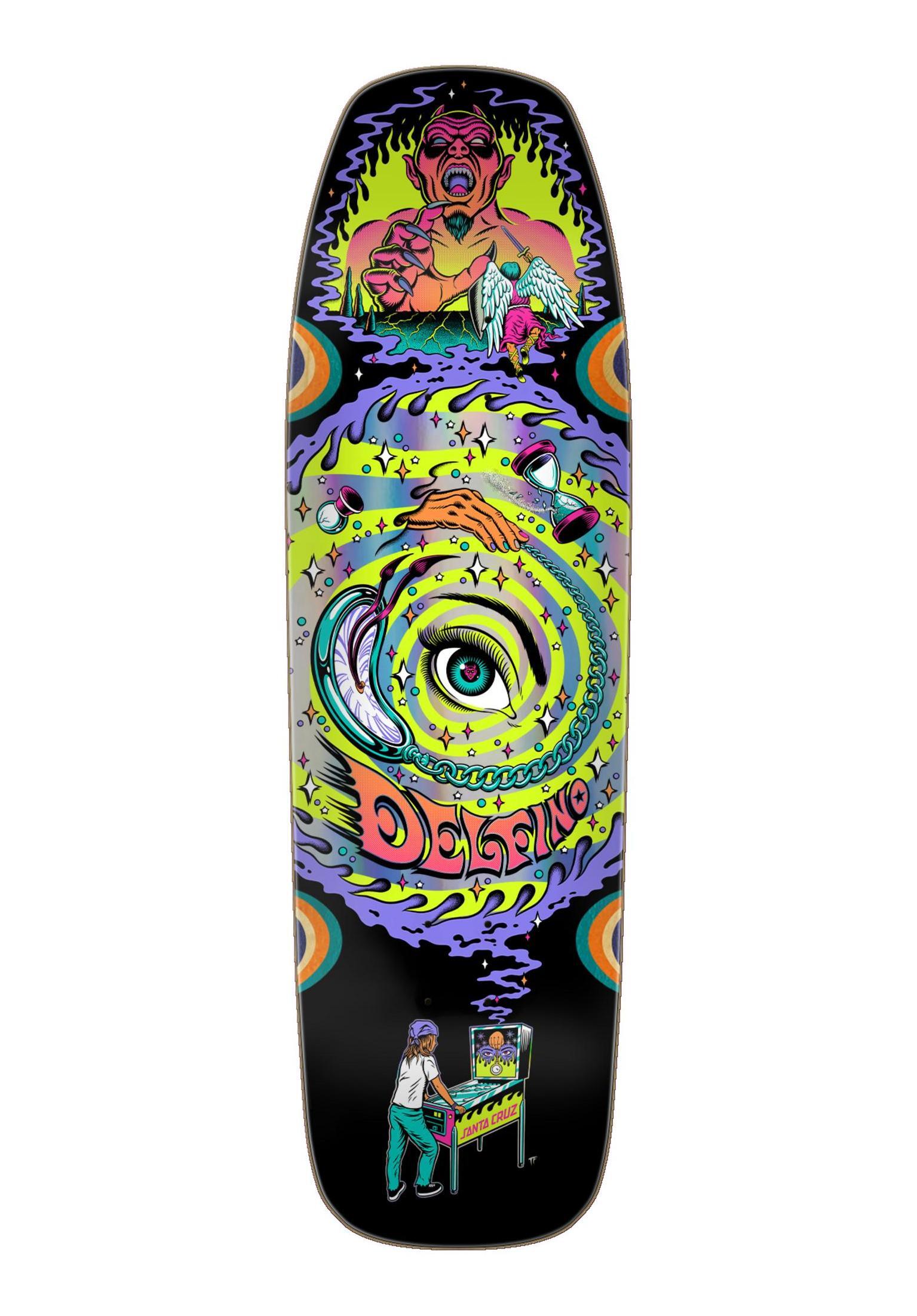 Delfino Pinball Vision Pro Shaped black Vorderansicht