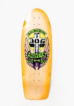 OG Bull Dog 70's Classic Full Dip natural-transparent fluorescent orange fade Vorderansicht
