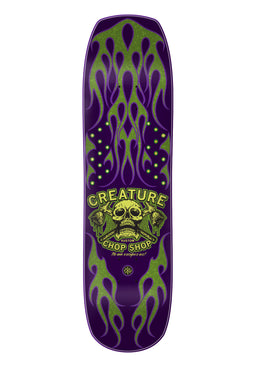 Chop Shop Flame Shaped purple Vorderansicht