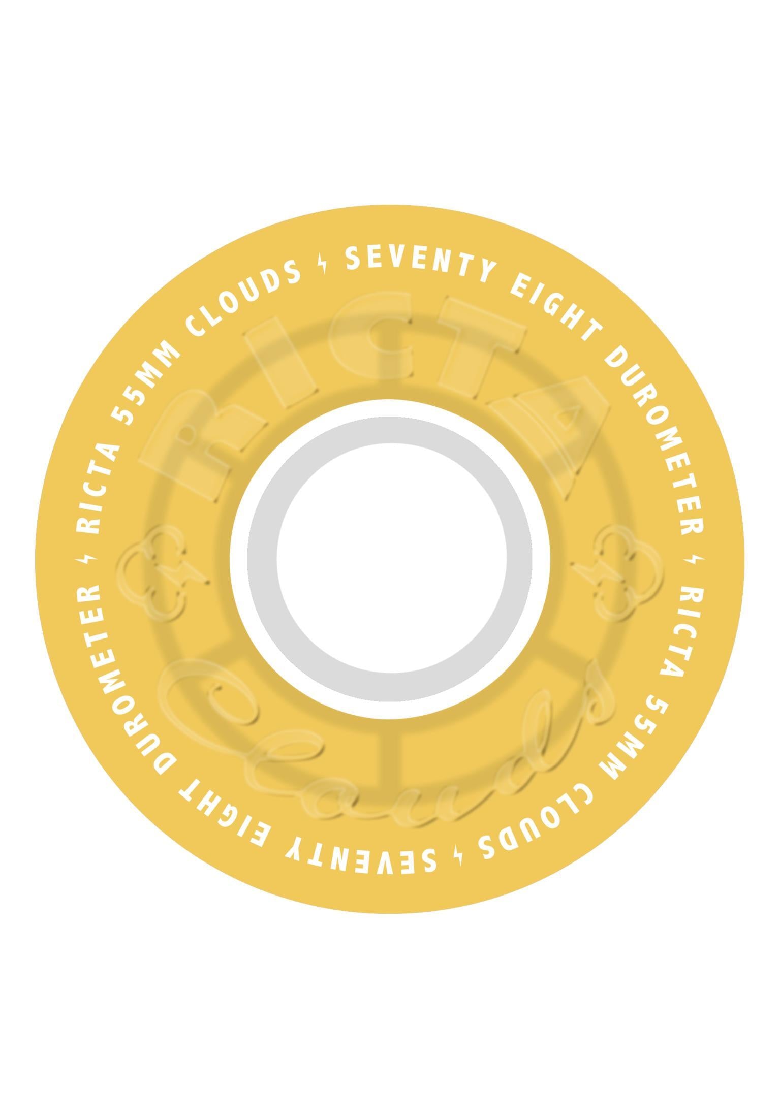 Clouds 78A transparent-citrus Vorderansicht