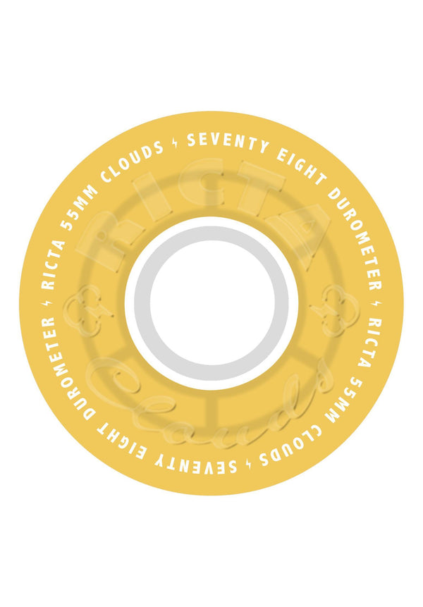 Clouds 78A transparent-citrus Vorderansicht