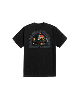 Rowboat black Vorderansicht