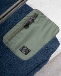 Aliso Sherpa white-navy Closeup1