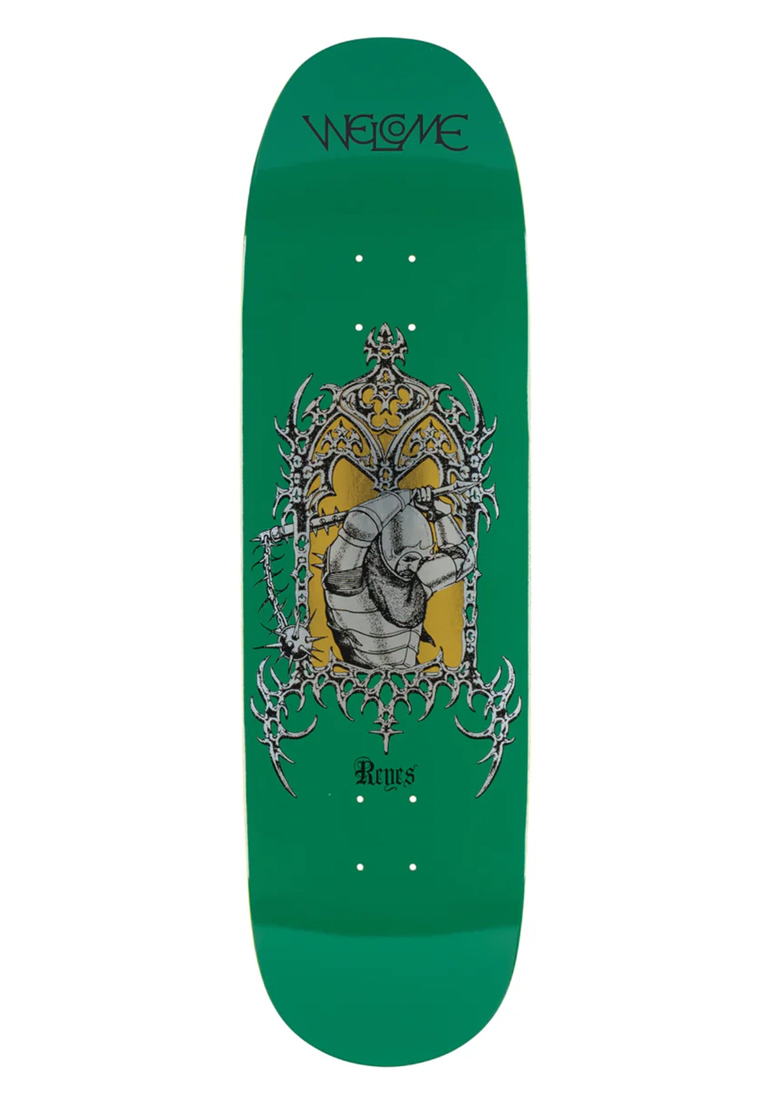 Flail on Baculus 2.0 green/gold-foil Vorderansicht