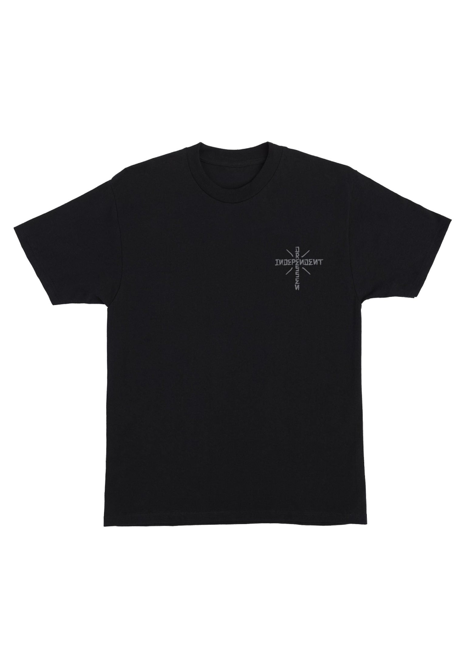 Dressen Skull Rose Heavyweight black Rueckenansicht