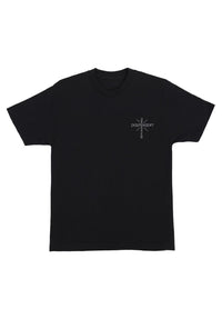 Dressen Skull Rose Heavyweight black Rueckenansicht