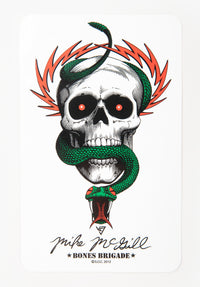 Mike McGill 6 Sticker clear Vorderansicht