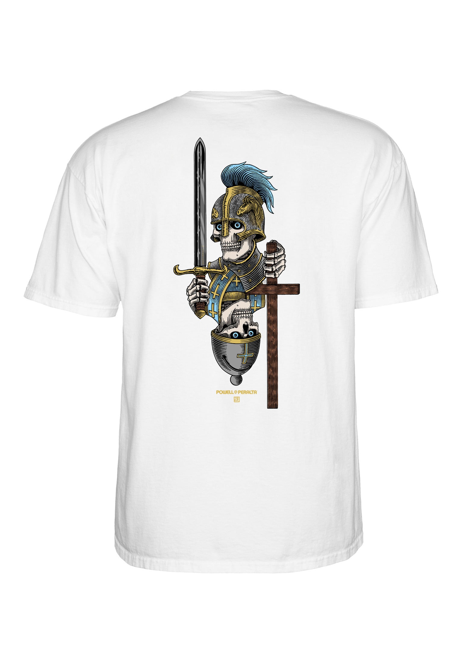 Dan Corrigan Chess Skulls white Vorderansicht