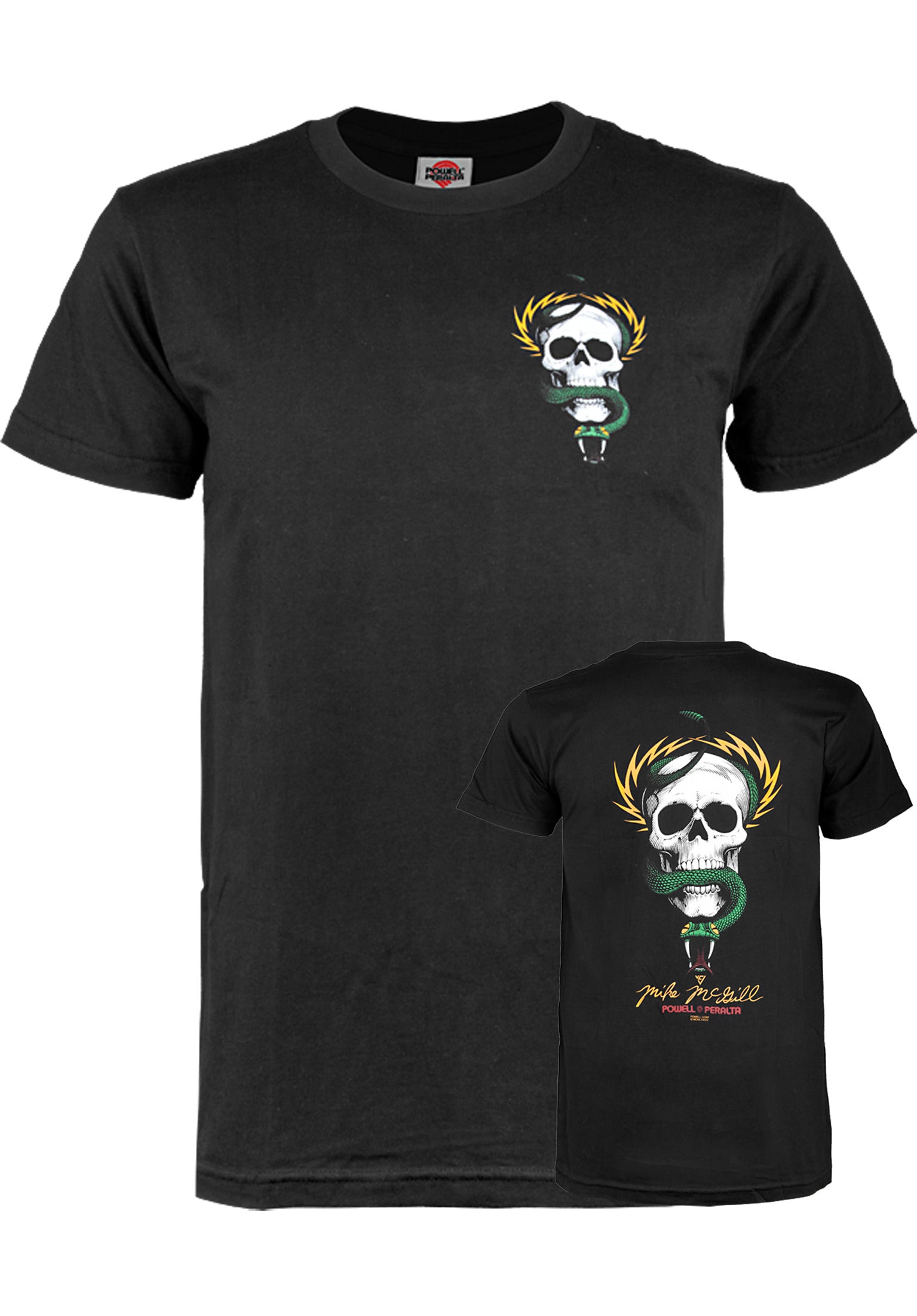 Mc Gill Skull & Snake Vorderansicht