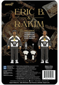 Eric B. & Rakim ReAction Figure Paid In Full 2-Pac multicolored Rueckenansicht