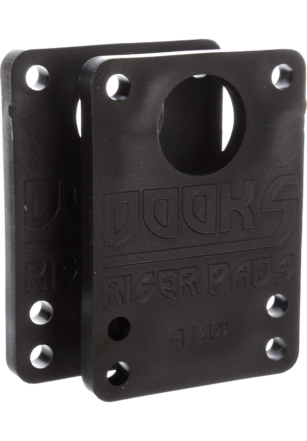 1/4 Riser black Vorderansicht