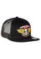 Winged Ripper Trucker black Vorderansicht