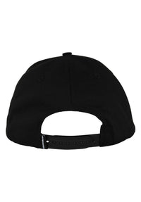 Scroll 2 5-Panel Mid Unstrucutred Snapback black Rueckenansicht
