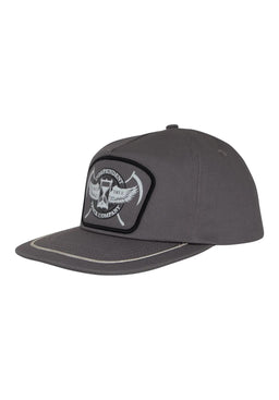 Tried & True 5-Panel Unstructured Low Snapback charcoal Vorderansicht