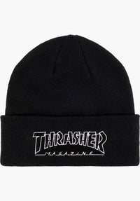 Outlined Logo Embroidered black Vorderansicht