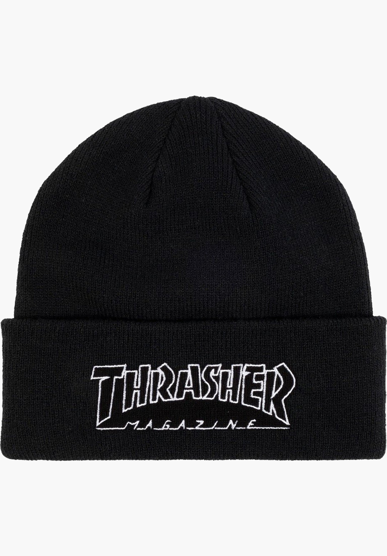 Outlined Logo Embroidered black Vorderansicht