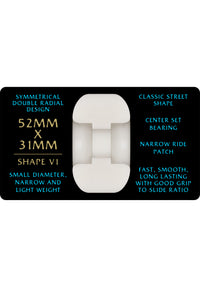 Dragons Doelling 97A V1 Symmetrical Narrow Ride offwhite Rueckenansicht