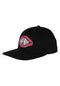 Scroll 2 5-Panel Mid Unstrucutred Snapback black Vorderansicht