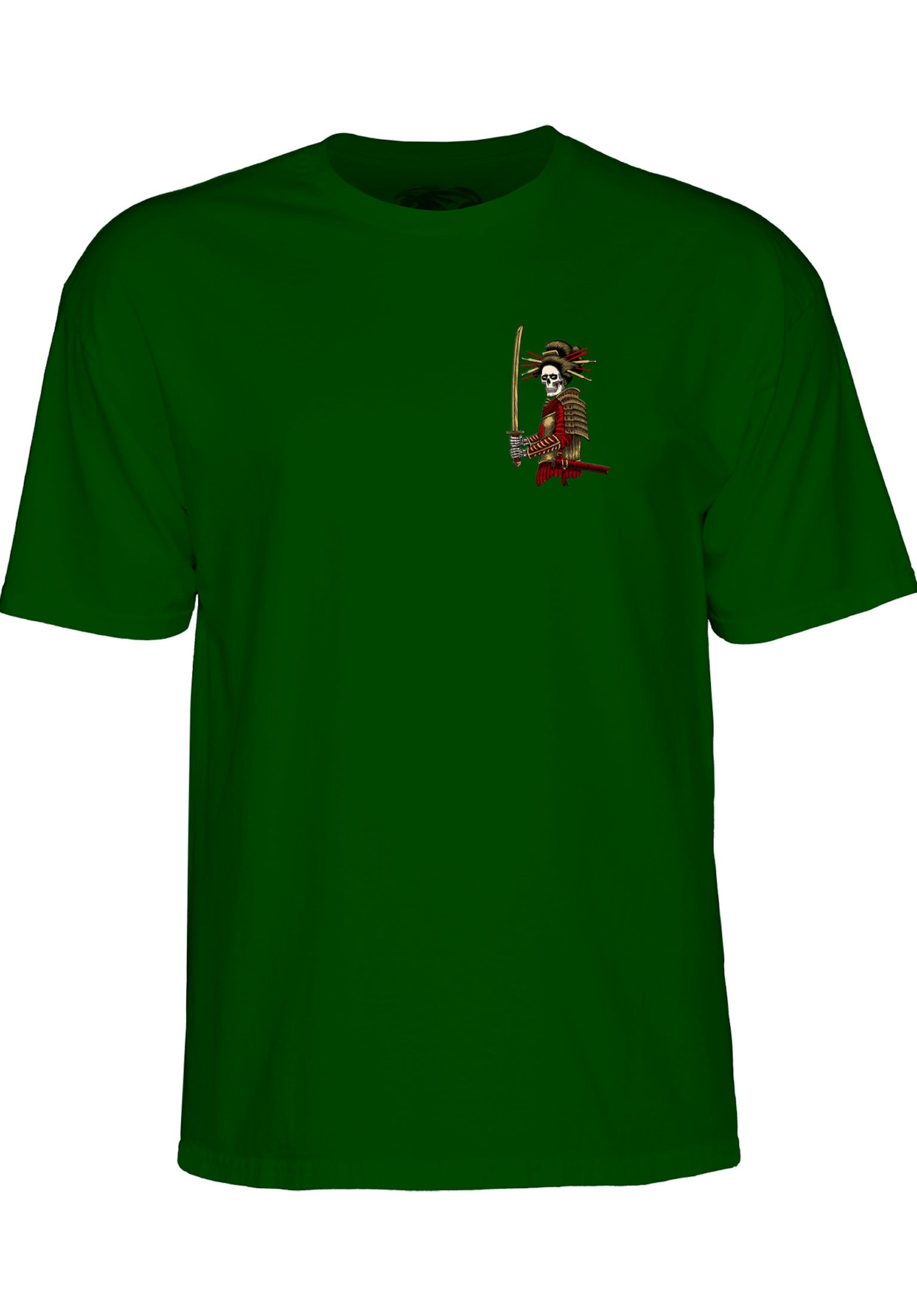 Sakura Yosozumi Onna Bugeisha forest green Rueckenansicht