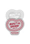 Pool Service Clear Mylar Sticker assorted Vorderansicht