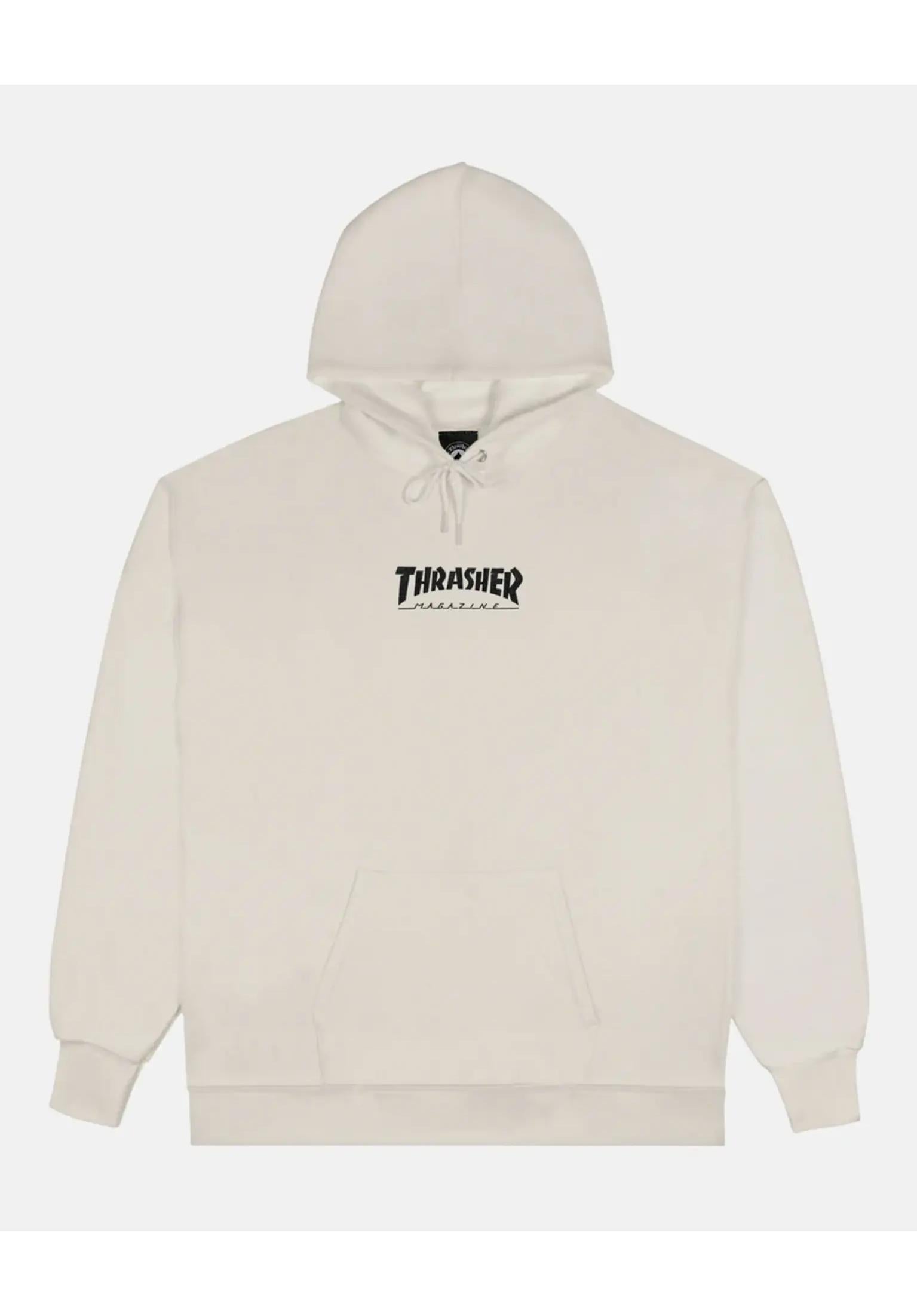 Heavyweight Embroidered Mag Logo bone Vorderansicht