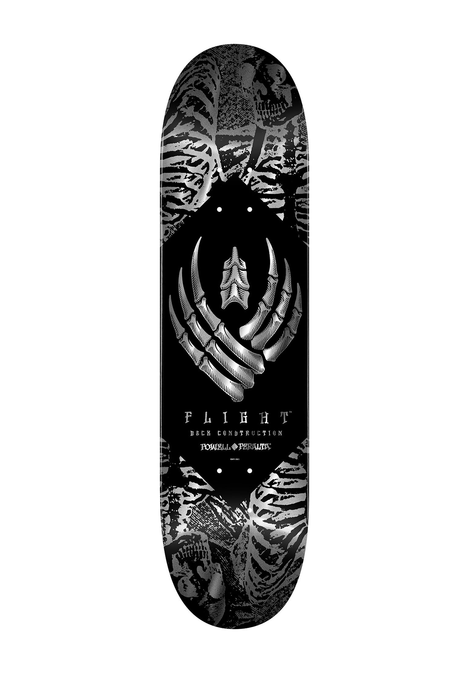 Flight Pro Shape 243 K26 Skeleton silver-foil Vorderansicht