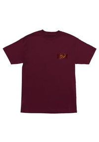 Spiral Skull Heavyweight maroon Vorderansicht