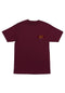 Spiral Skull Heavyweight maroon Vorderansicht