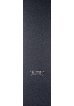 Laser Cut Thrasher Flame Logo 9 x 33 Sheet black Vorderansicht