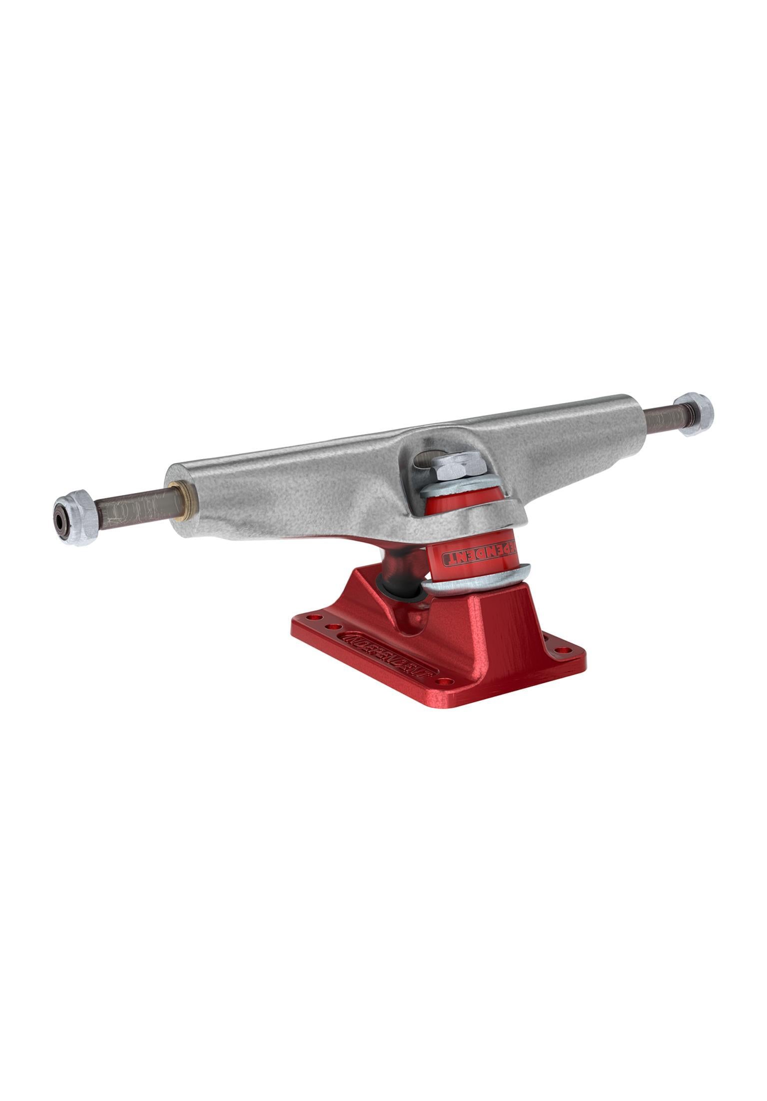 166 Stage 4 Hollow Bar Logo Standard silver ano red Vorderansicht