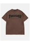 Mag Logo Vintage Boxy chocolate Vorderansicht