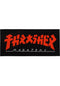 Godzilla Rectangle Sticker 2,5 x 6 black-red Vorderansicht