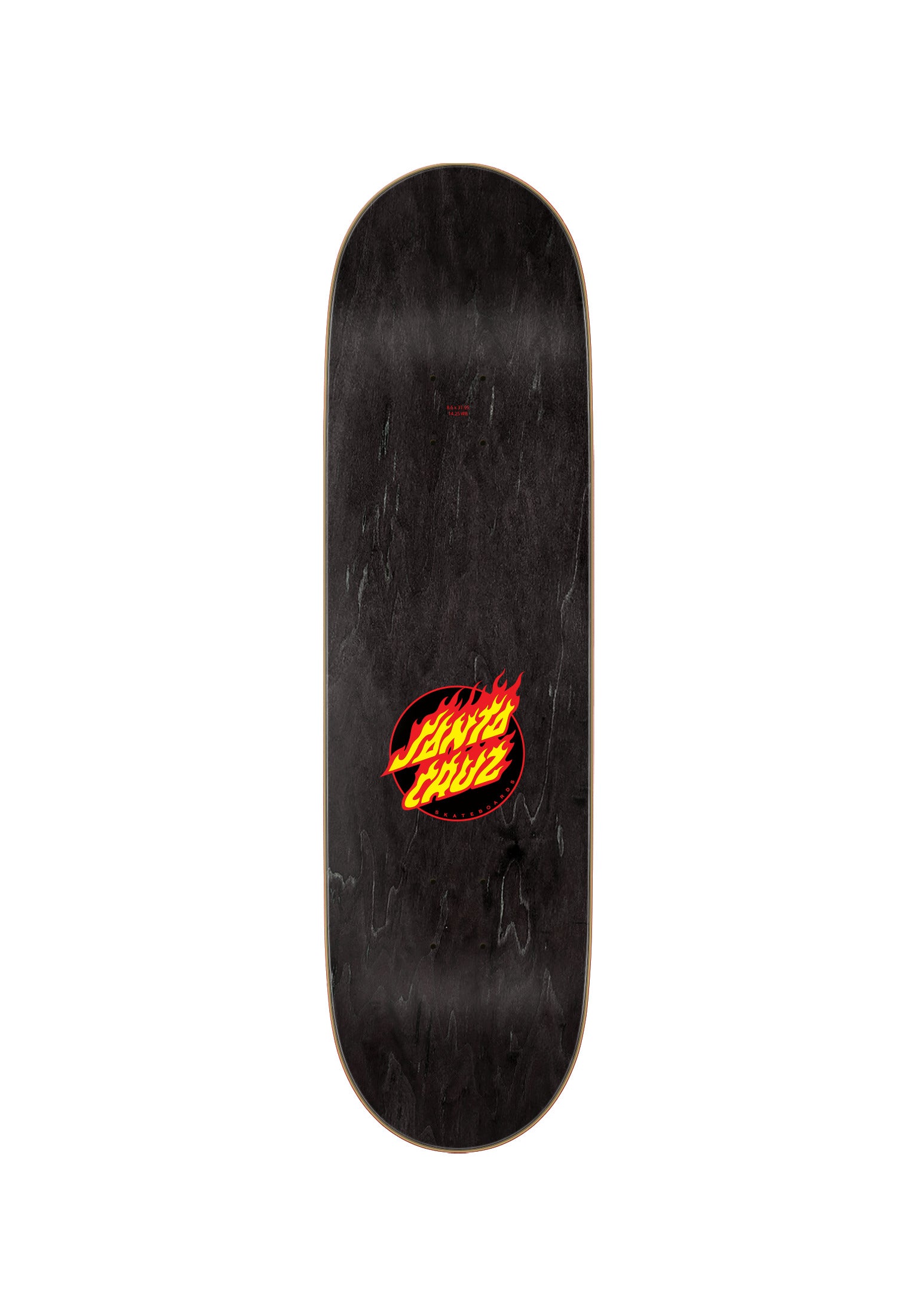 Flame Dot Stripes grey Rueckenansicht