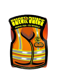 Super Juice 78A neon-orange Vorderansicht