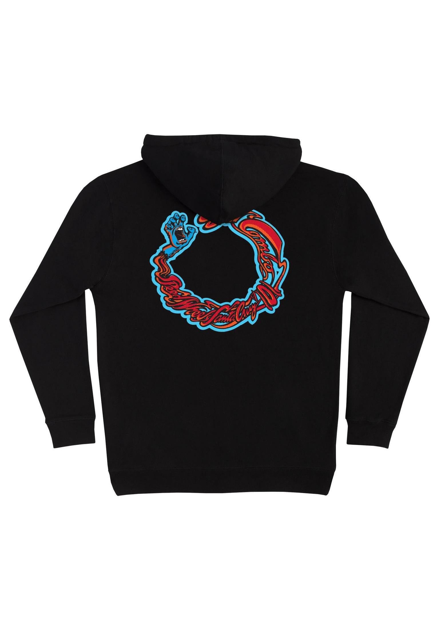 Speed Wheels Screaming Hand Heavyweight black Rueckenansicht