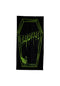 Coffin Handtuch black Vorderansicht