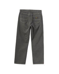 Silverado Twill black Rueckenansicht