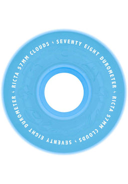 Clouds GITD 78A aqua Vorderansicht