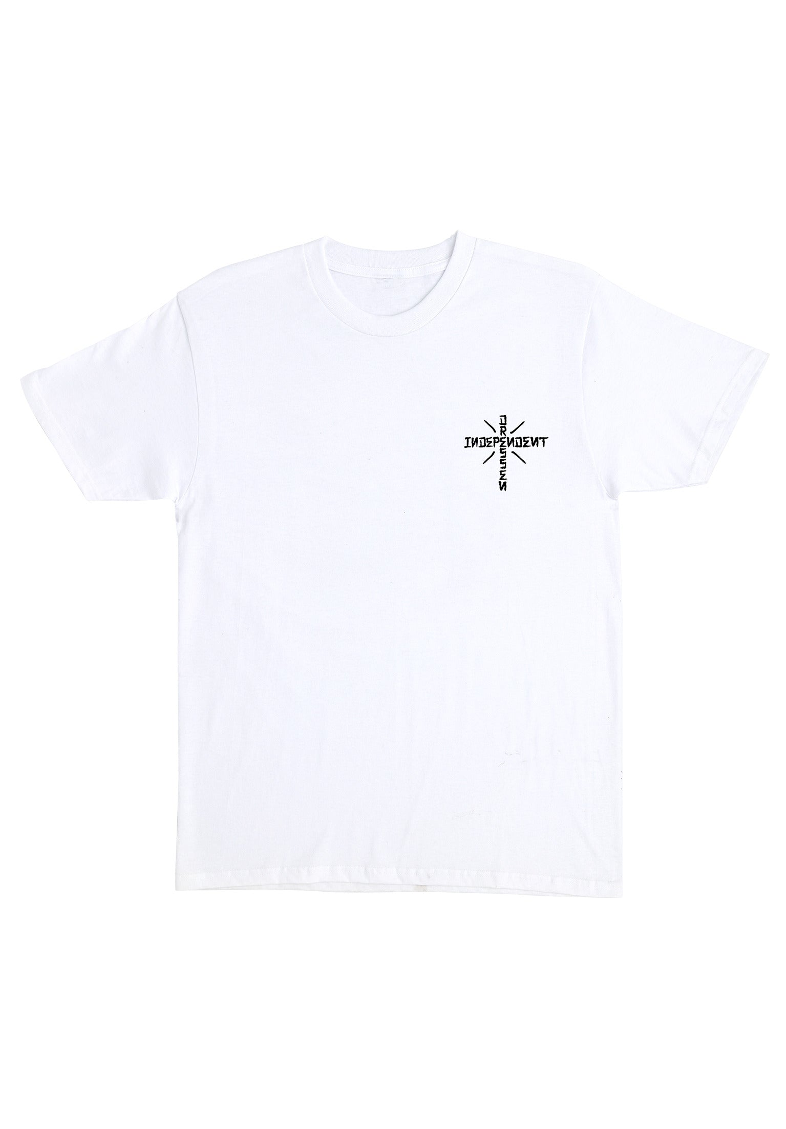 Dressen Skull Rose Heavyweight white Vorderansicht