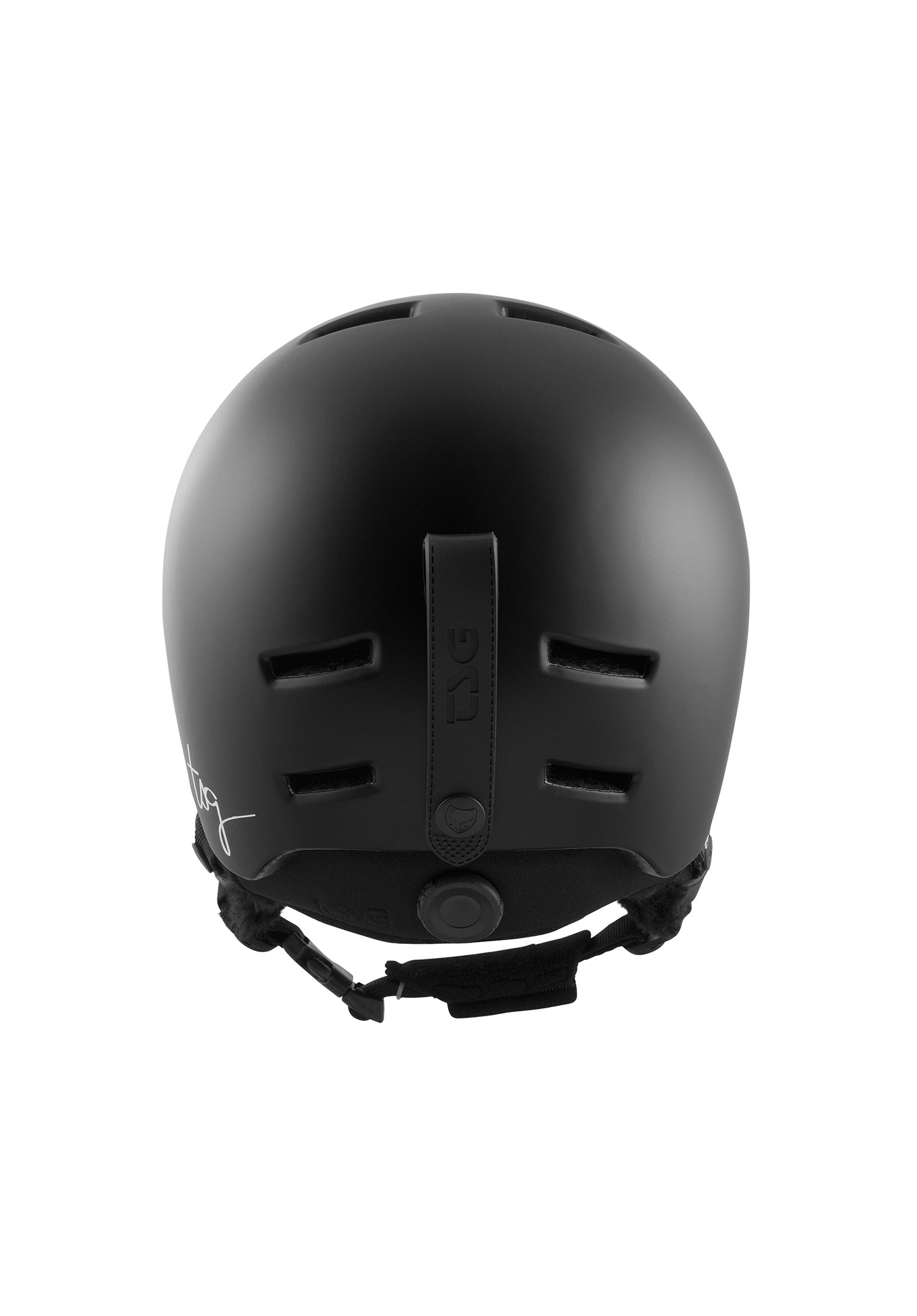 Cosma Solid Color II satin black Rueckenansicht