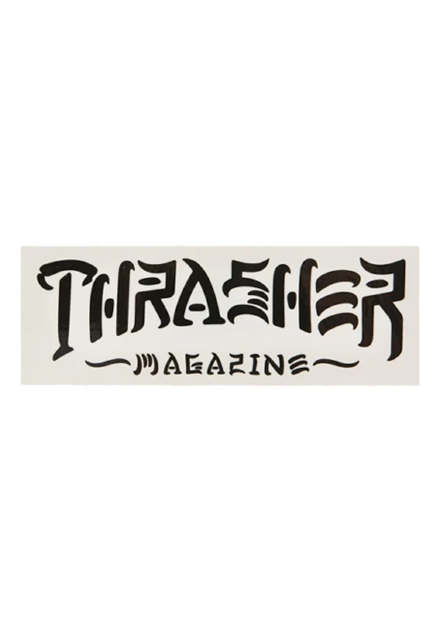 Thrash & Destroy 5 Sticker white Vorderansicht