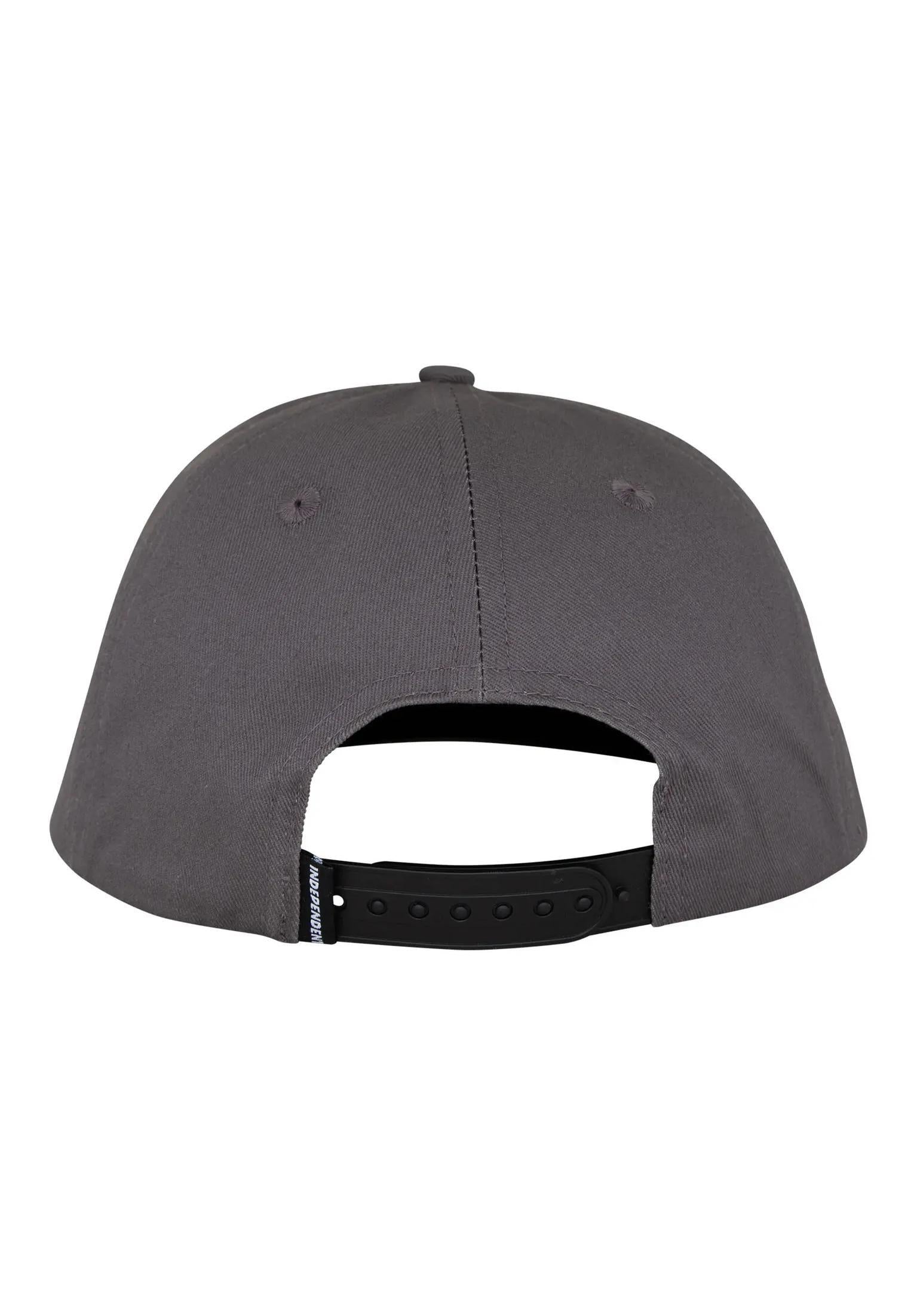 Tried & True 5-Panel Unstructured Low Snapback charcoal Rueckenansicht