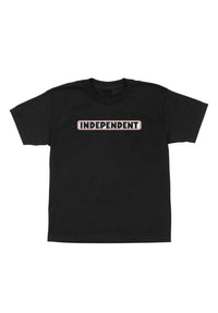 Bar Logo Youth Midweight black Vorderansicht