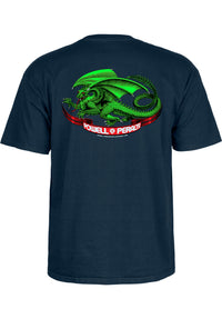 Oval Dragon Kids navy Closeup1