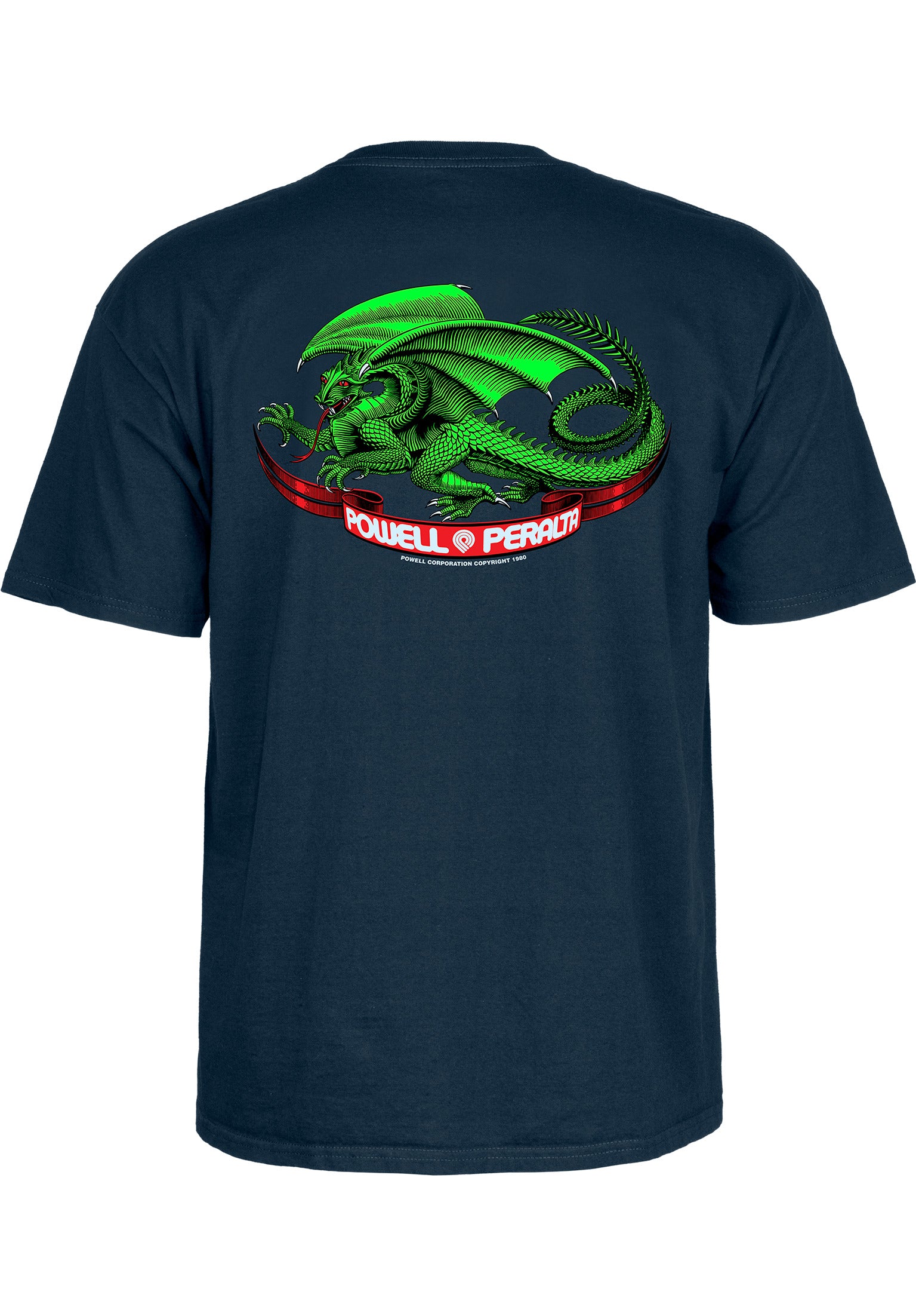 Oval Dragon Kids navy Closeup1